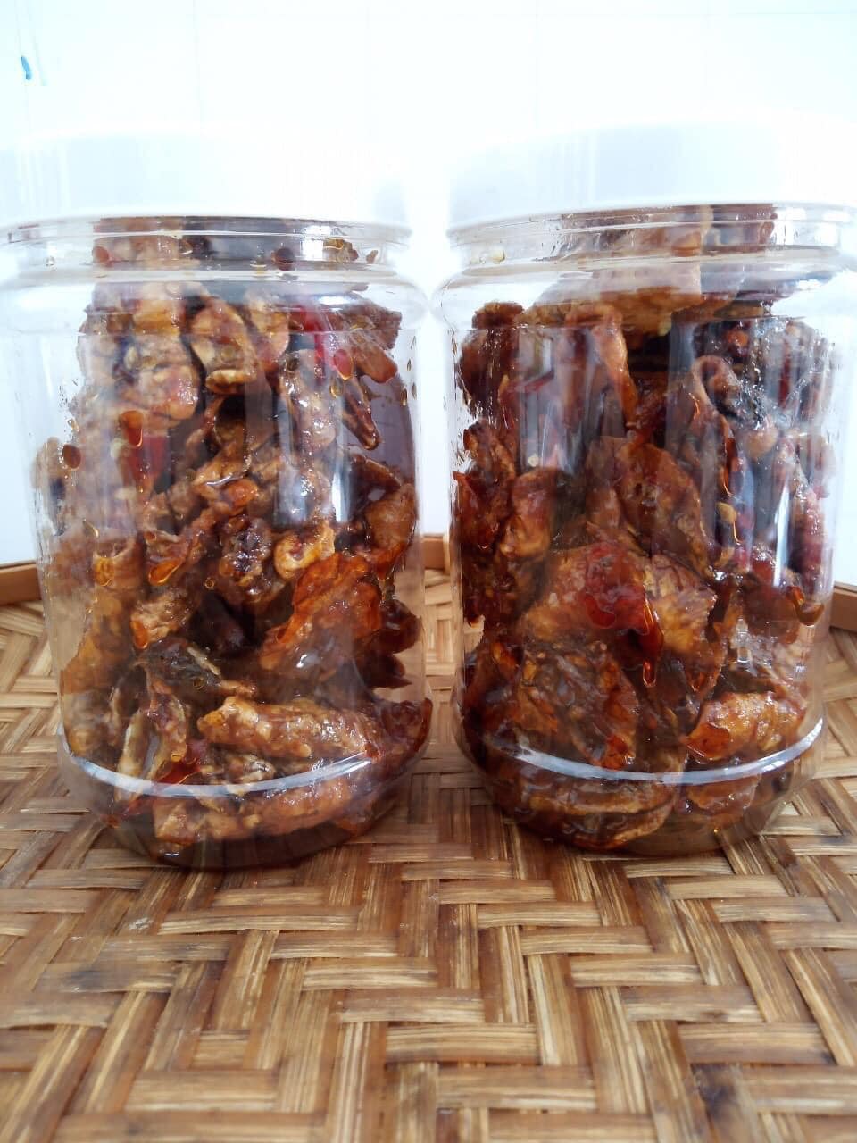 [HCM]Lọ 0.25kg Mực Rim ( Loại 1 ) Thơm Ngon nhà làm.