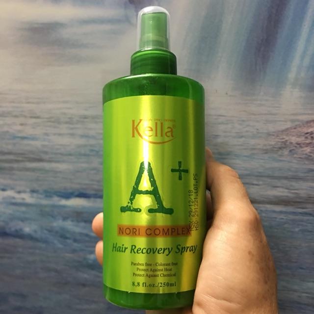 [HCM]Xịt dưỡng tóc kella nori 250ml