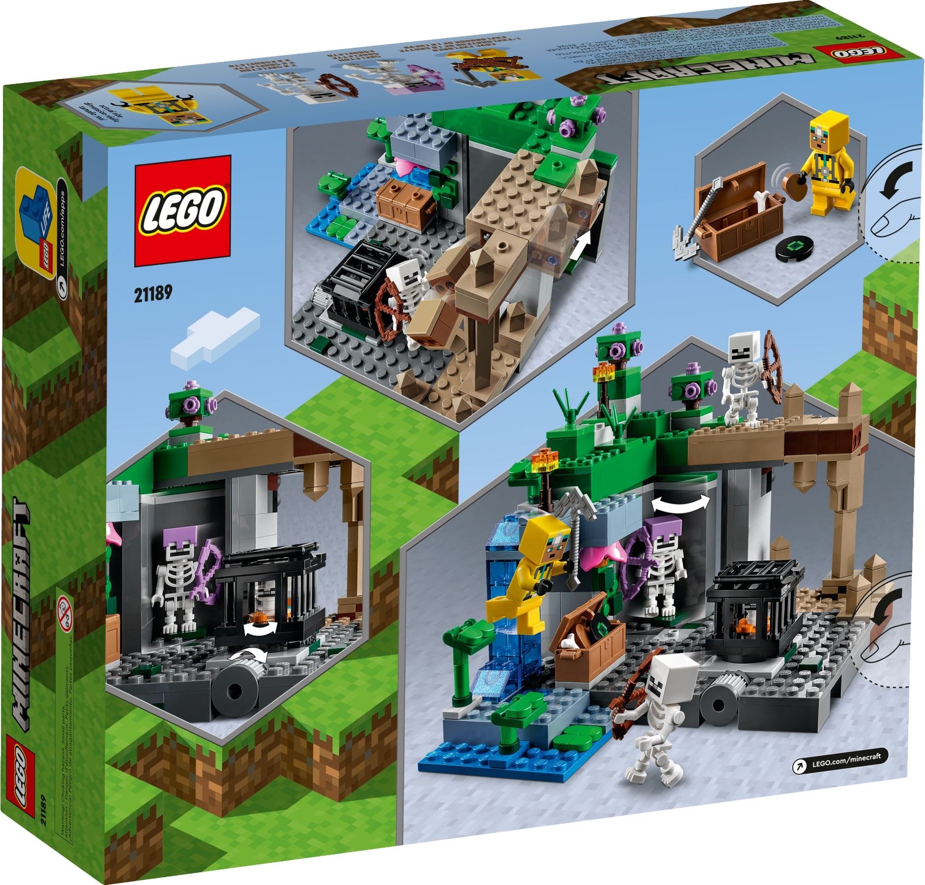 LEGO Minecraft 21189 Hầm ngục Ma xương