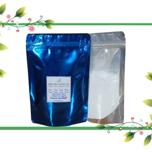 200gr Bột phèn chua chưng khô nguyên chất (Phèn phi)