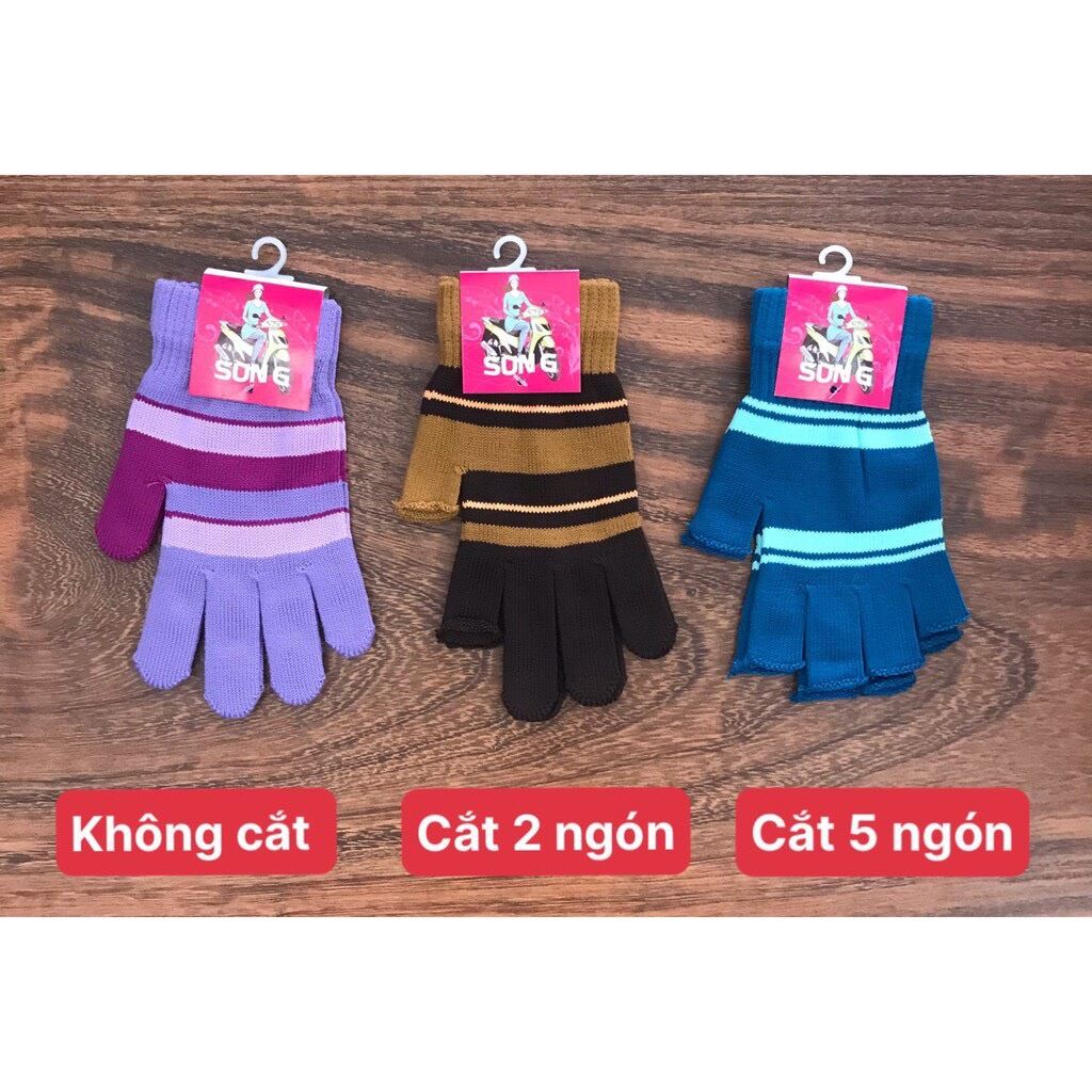 Găng Tay len nam nữ chống nắng, găng Tay len lái xe , găng Tay len giữ ấm và bảo vệ đôi tay co giãn tốt
