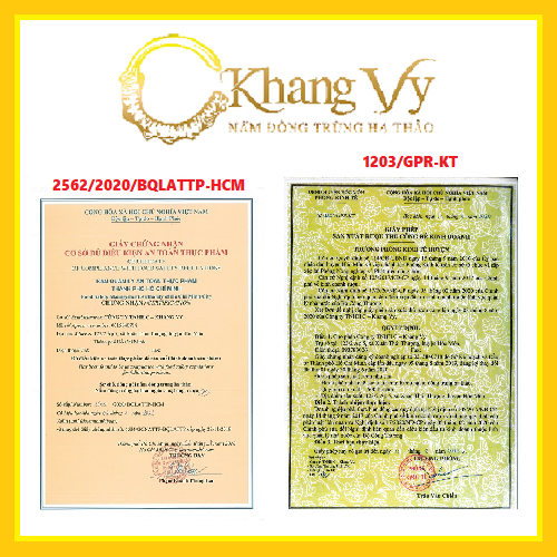 Bột đông trùng hạ thảo C-Khang Vy (Hộp 10g)