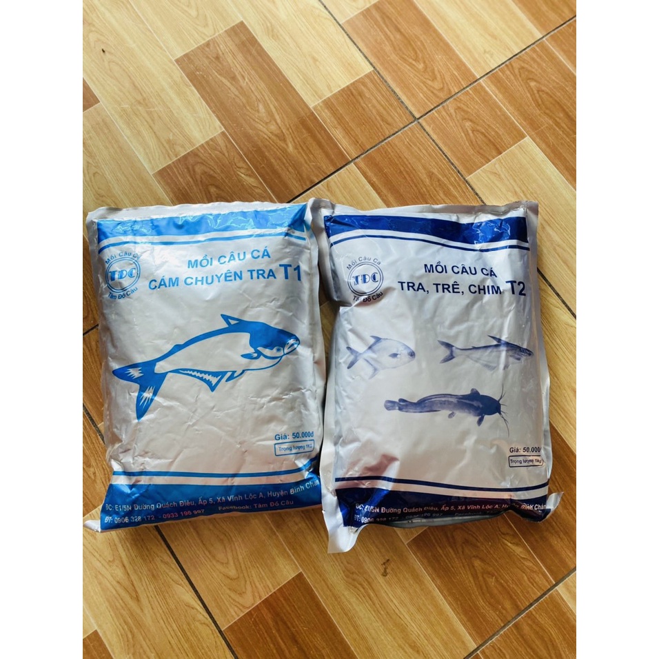 Mồi Câu, Cám Câu Cá Tra T1, T2