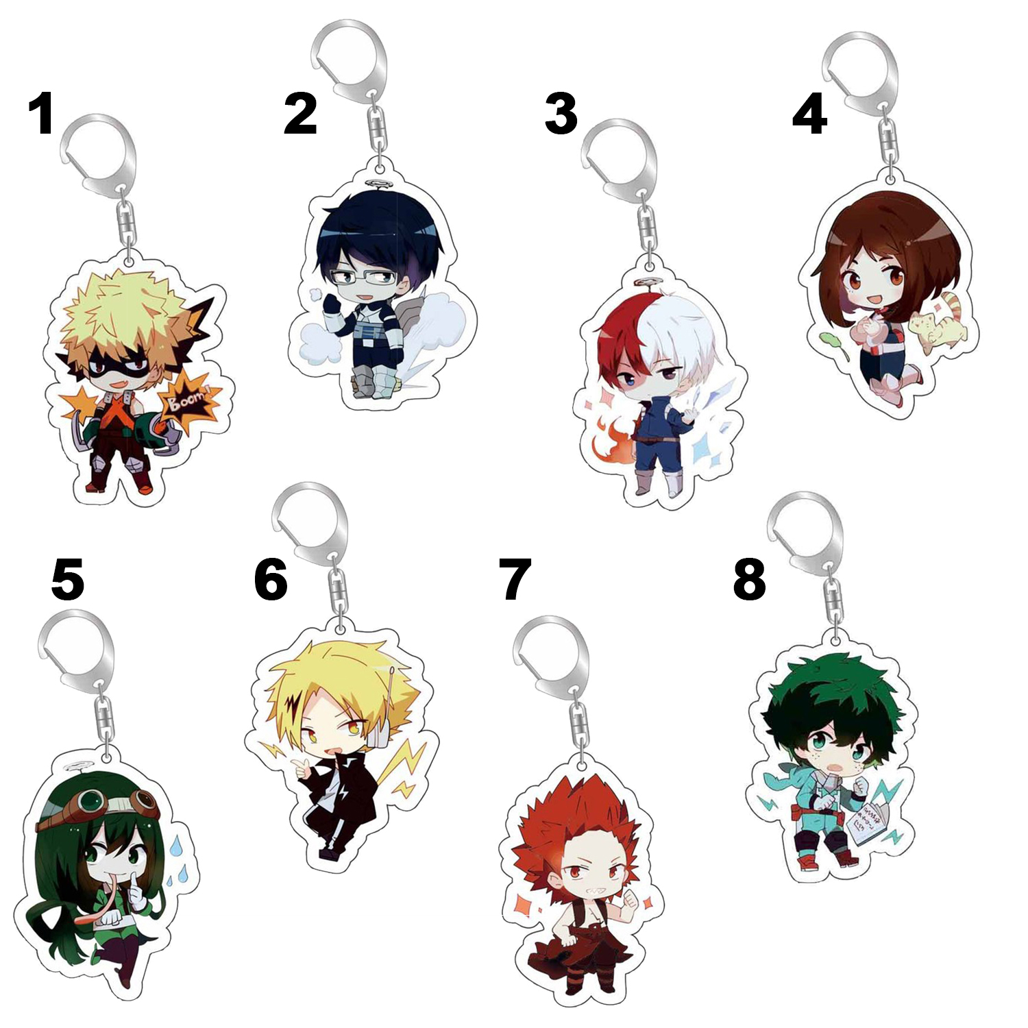 [HCM]Móc khóa My Hero Academia - HỌC VIỆN ANH HÙNG