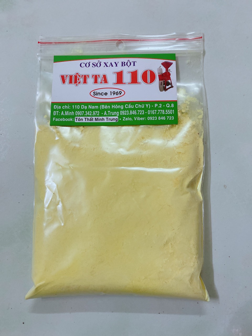 [HCM]Tinh Bột Nghệ Vàng Bột Việt Ta