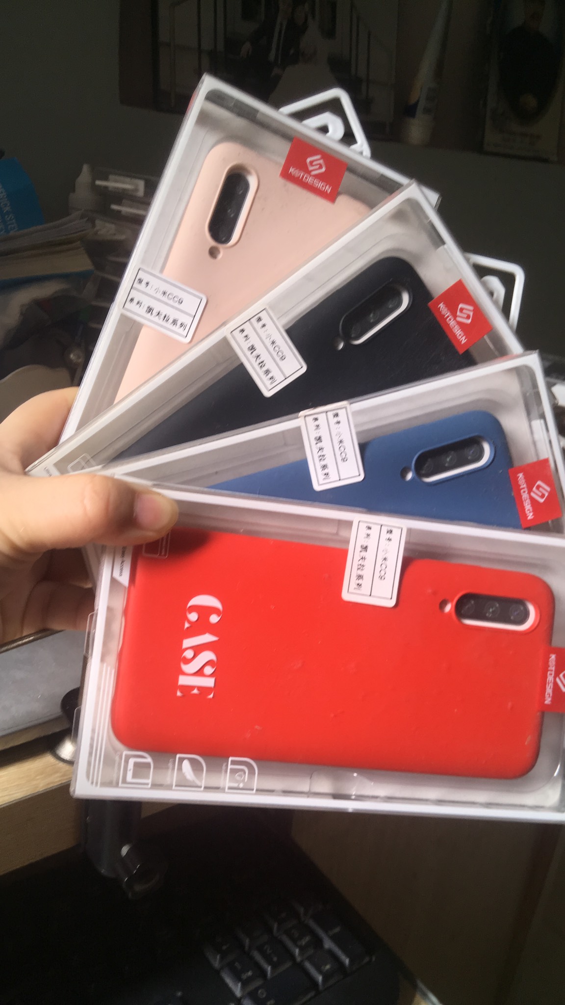 Ốp lưng Xiaomi Mi CC9, CC9E KSTDESIGN dẻo màu thời trang