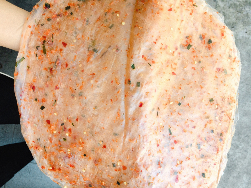 Bánh Tráng Dẻo Tôm, Tỏi Ớt 500g (Shạp BÁnh Hoàng Yến)