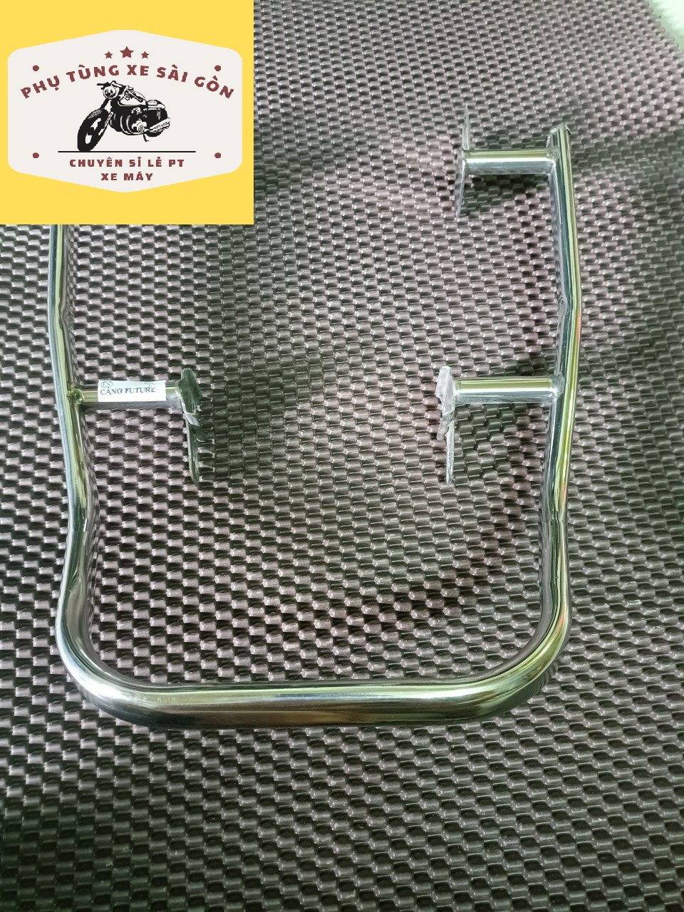 Baga sau cho xe Future 1 inox