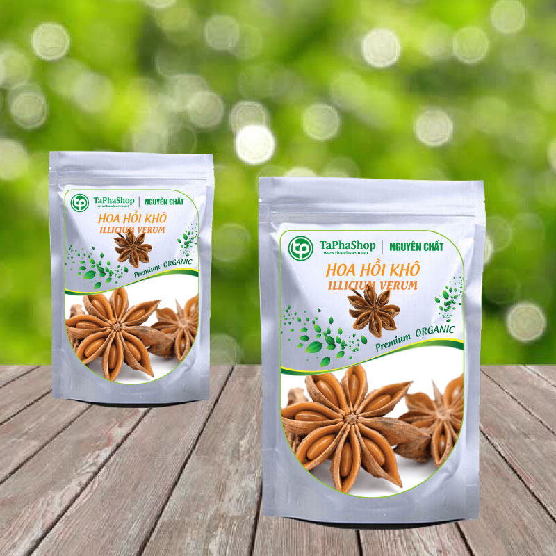 Hoa hồi khô 500g loại 1 - Thảo Dược Tấn Phát - Chuyên dùng để nấu phở