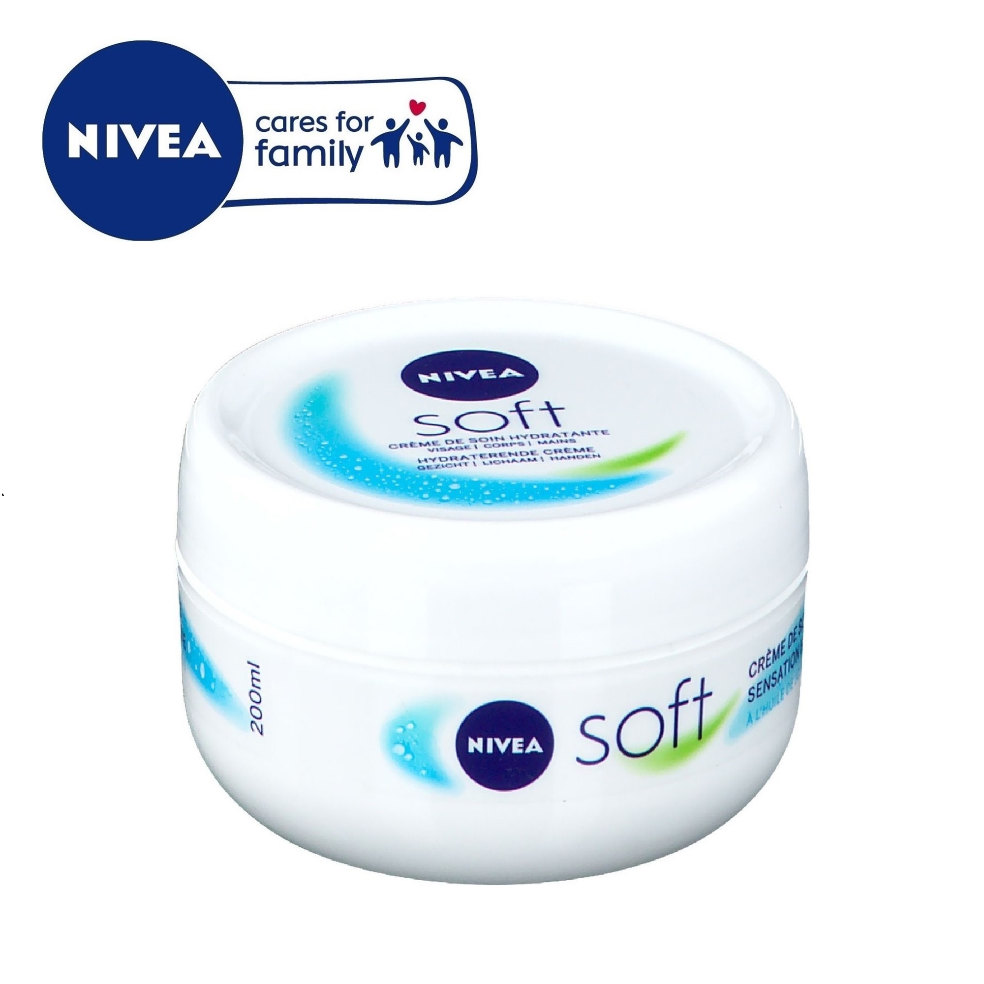 KEM DƯỠNG ẨM NIVEA SOFT (200ml) - HÀNG NHẬP ĐỨC