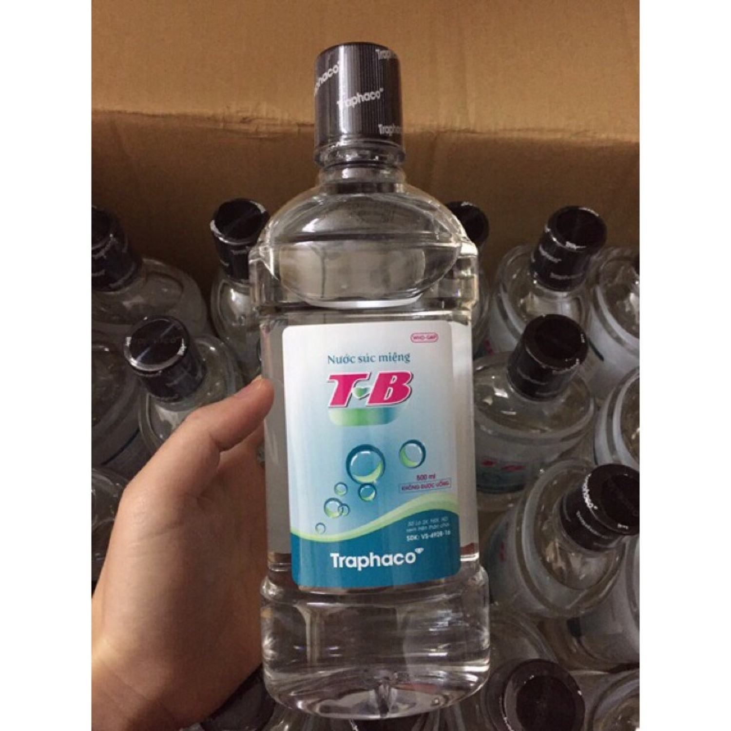 Nước súc miệng TB Traphaco chai 500ml (Chính hãng)
