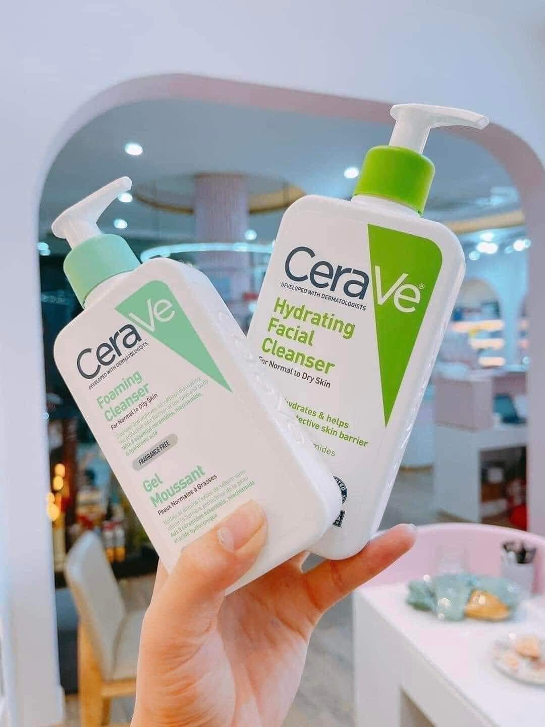 Sữa rửa mặt Cerave nội địa Pháp 236ml