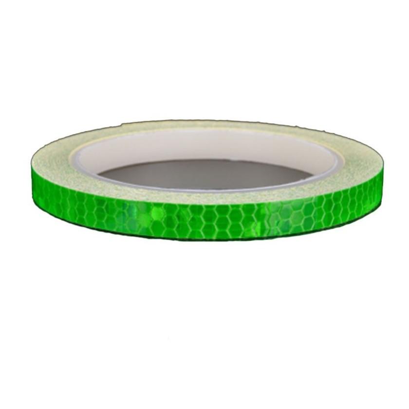 [HCM]Băng keo dạ quang dán phản quang cho xe máy 8mx1cm