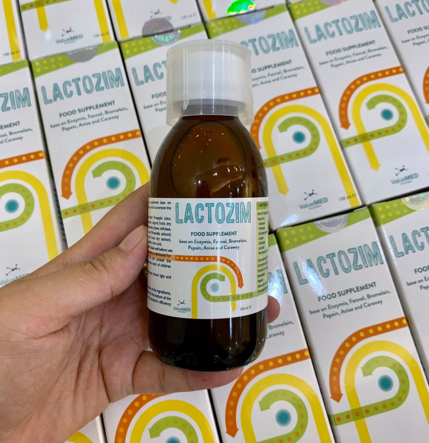 Lactozim - Siro cho trẻ biếng ăn