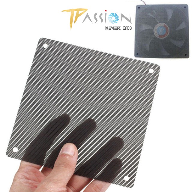 [HCM]Tấm lưới chắn lọc bụi quạt fan case 12cm và 14cm PVC - Miếng chắn loại dày bền chắc chắn dễ vệ sinh - Cho quạt 14cm