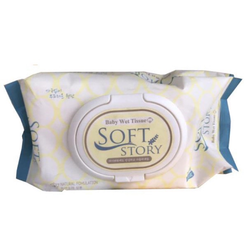 KHĂN GIẤY ƯỚT SOFT STORY CAO CẤP HÀN QUỐC