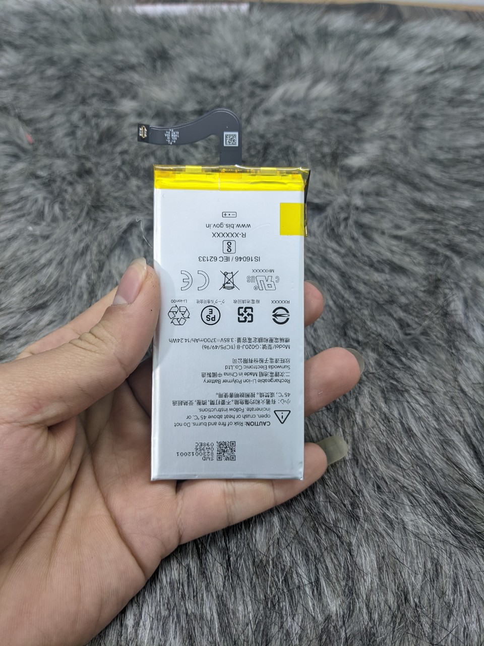 Pin Zin Google Pixel 4XL sử dụng tốt
