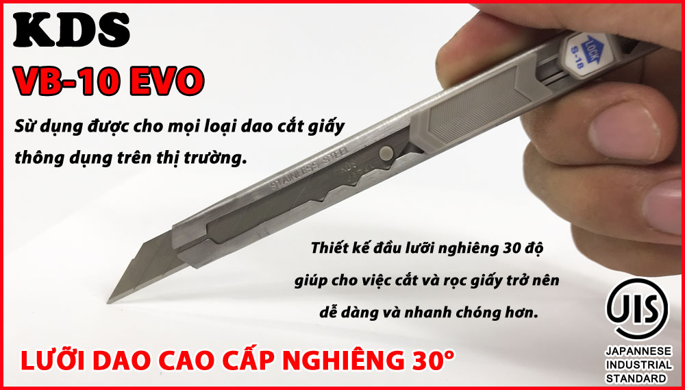 Lưỡi dao trổ 30 độ nhật bản kds