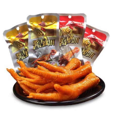 [CÓ SẴN] 1 BỊCH CHÂN GÀ TRUNG QUỐC 30 CÁI (GÓI ĐỎ)