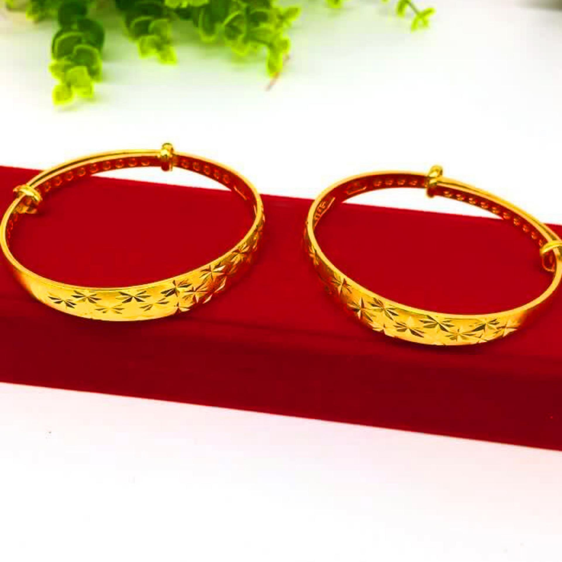 Lắc tay nữ Mạ vàng 18k