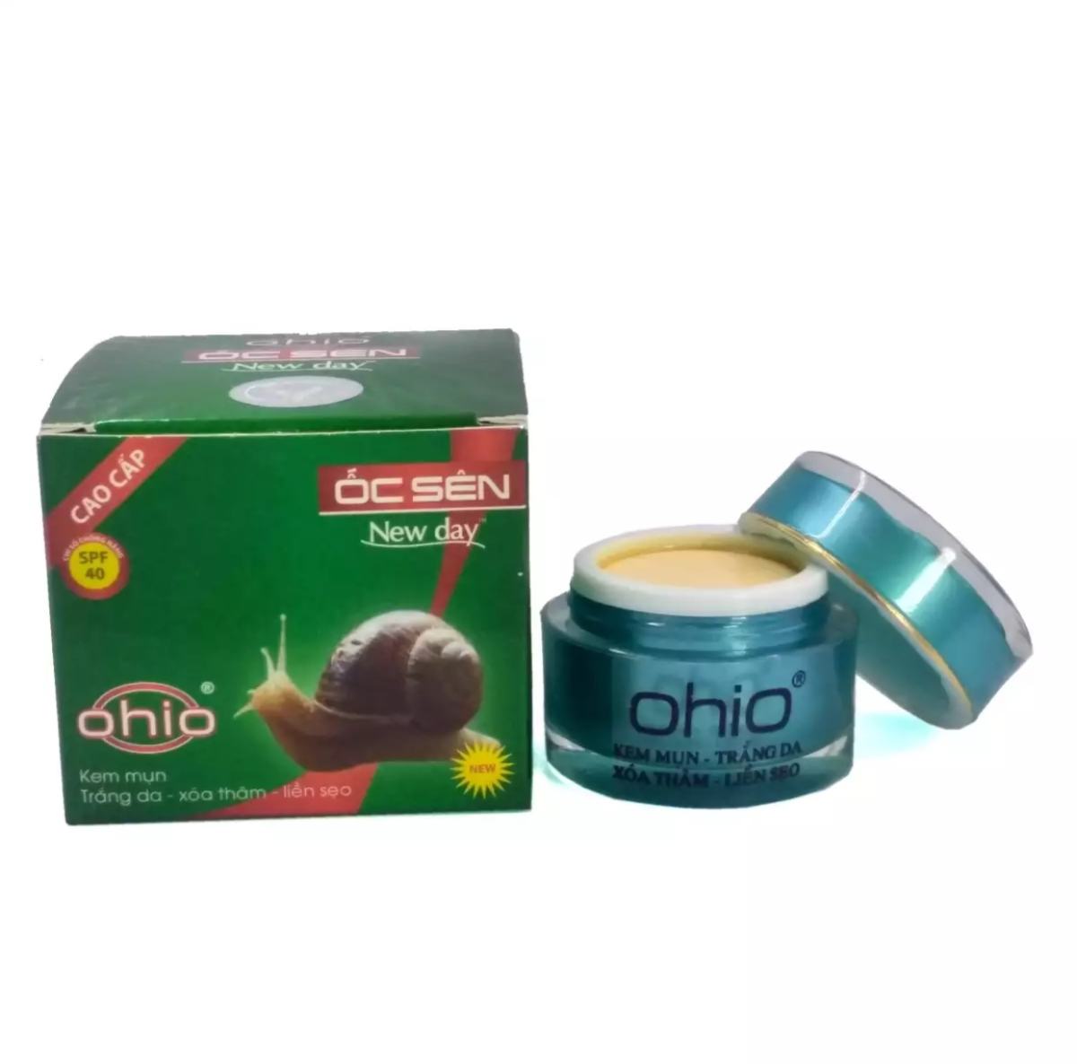 [HCM]Kem Mụn - Xóa thâm - Liền Sẹo Ốc Sên OHIO New Day (18g)