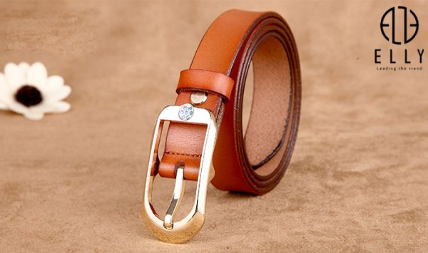 Dây lưng nữ cao cấp da thật ELLY – ED37