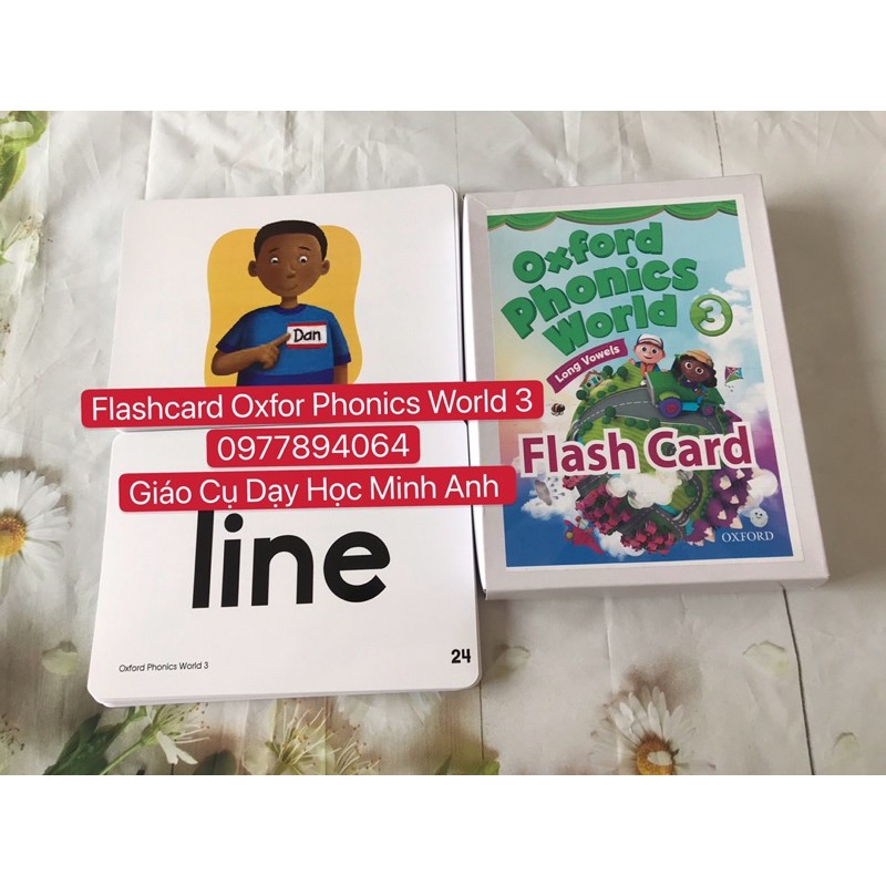Combo Flashcard Oxford Phonics World 1-2-3-4-5
