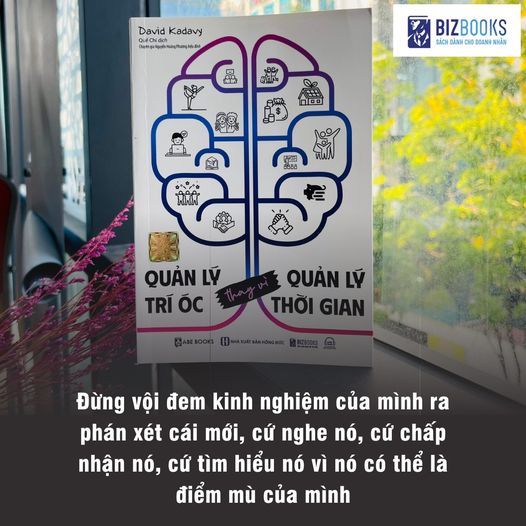 Sách Quản Lý Trí Óc Thay Vì Quản Lý Thời Gian