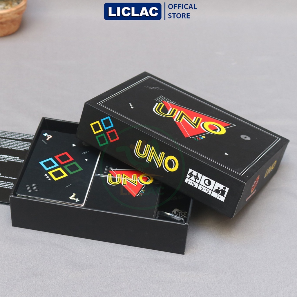 Combo bài uno + ma sói việt hóa - trò chơi board game ma sói, uno cơ bản và mở rộng loại xịn bo góc đẹp - liclac