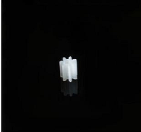 Bánh răng nhựa 7 răng lỗ trục 0.75mm nối trục động cơ