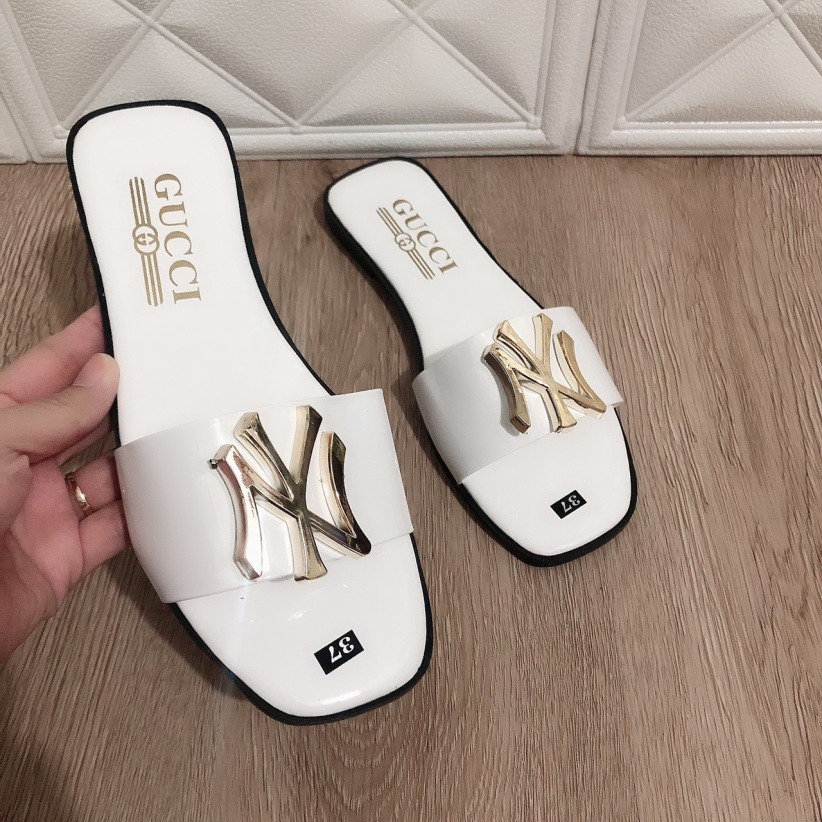 DÉP LÊ CHỮ NỔI NY & LV, SI BÓNG, SI MỜ, DỄ THƯƠNG giá rẻ