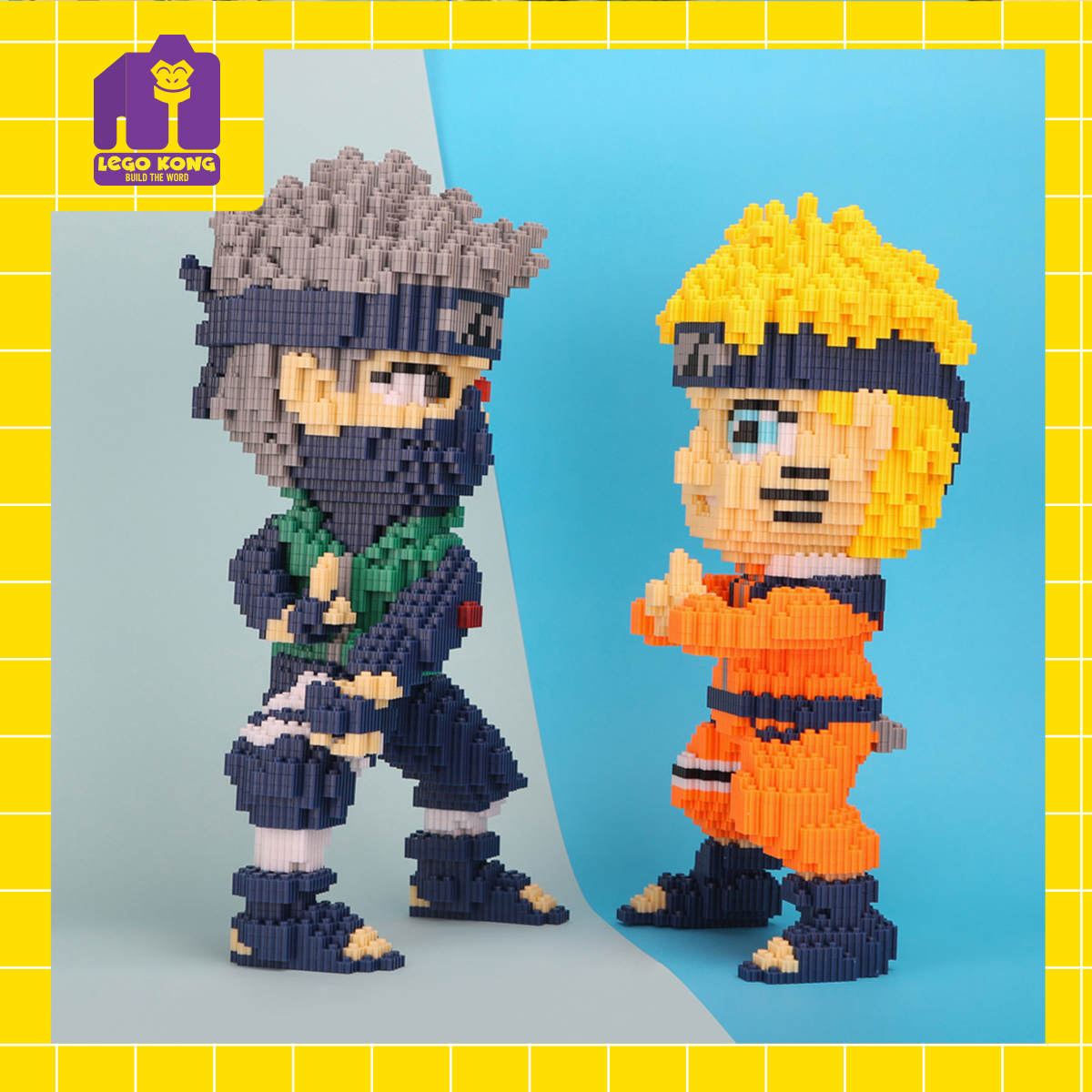 Đồ chơi lắp ráp lego Naruto ninja làng lá kakashi
