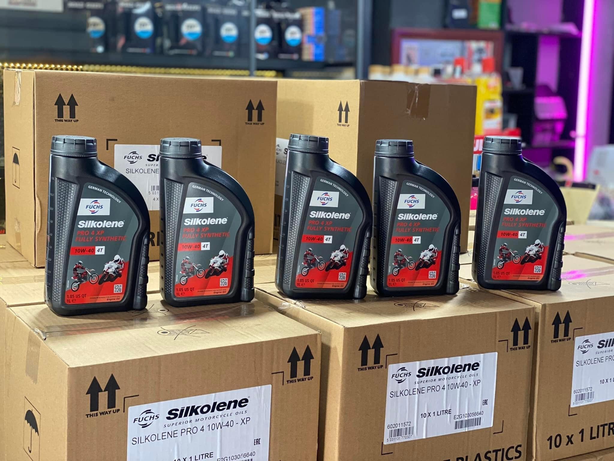 Nhớt Fuchs Silkolene Pro 4 10W-40