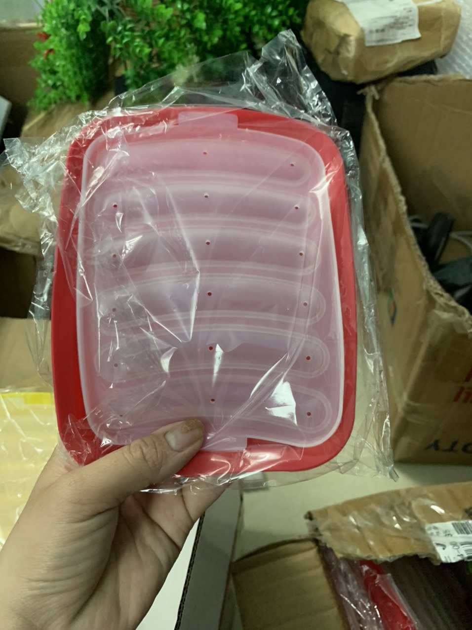 Khuôn làm xúc xích ăn dặm cho bé