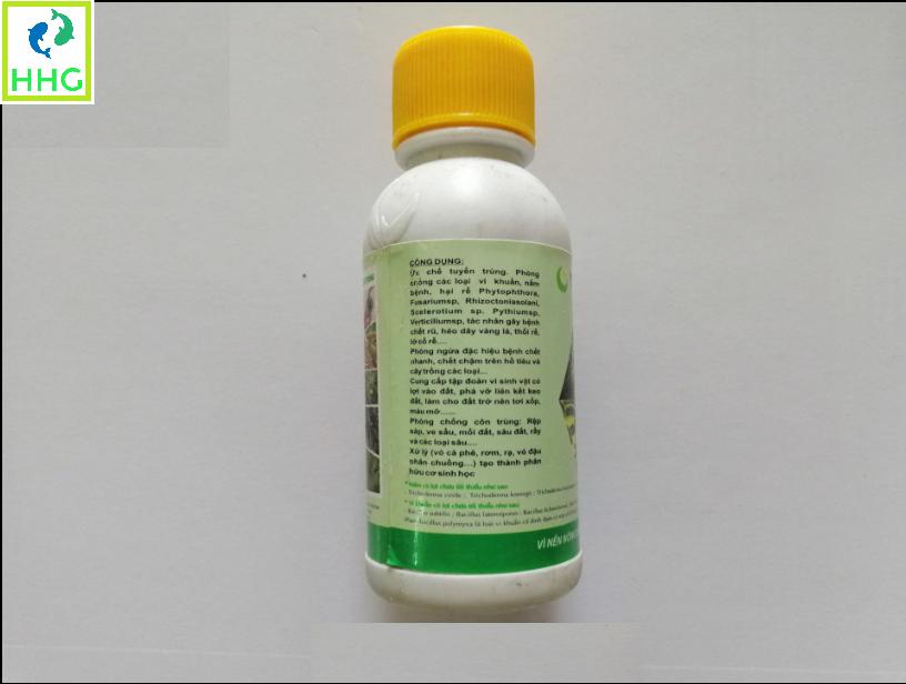 5 LỌ TRICHODERMA BACILLUS ỨC CHẾ NẤM, VI KHUẨN, TUYẾN TRÙNG