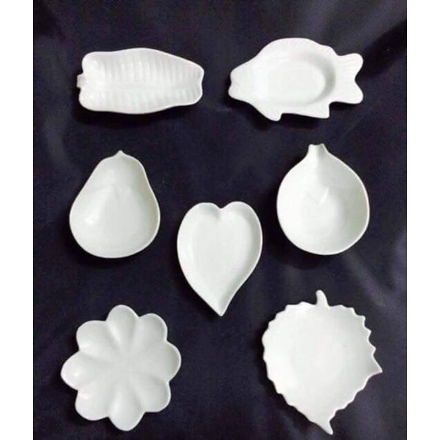 Set 5 đĩa lá