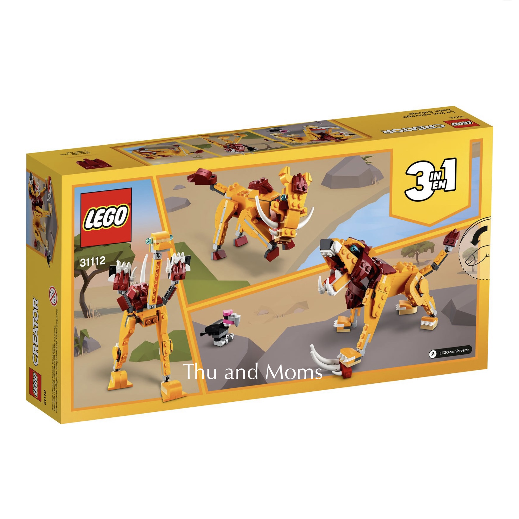 Lego Creator 31112 sư tử