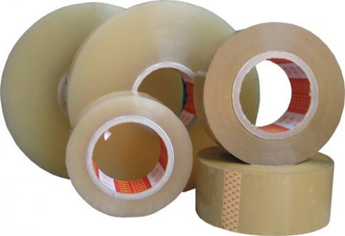 1 cây băng keo trong /đục 200y (2kg/cây/6 cuộn)