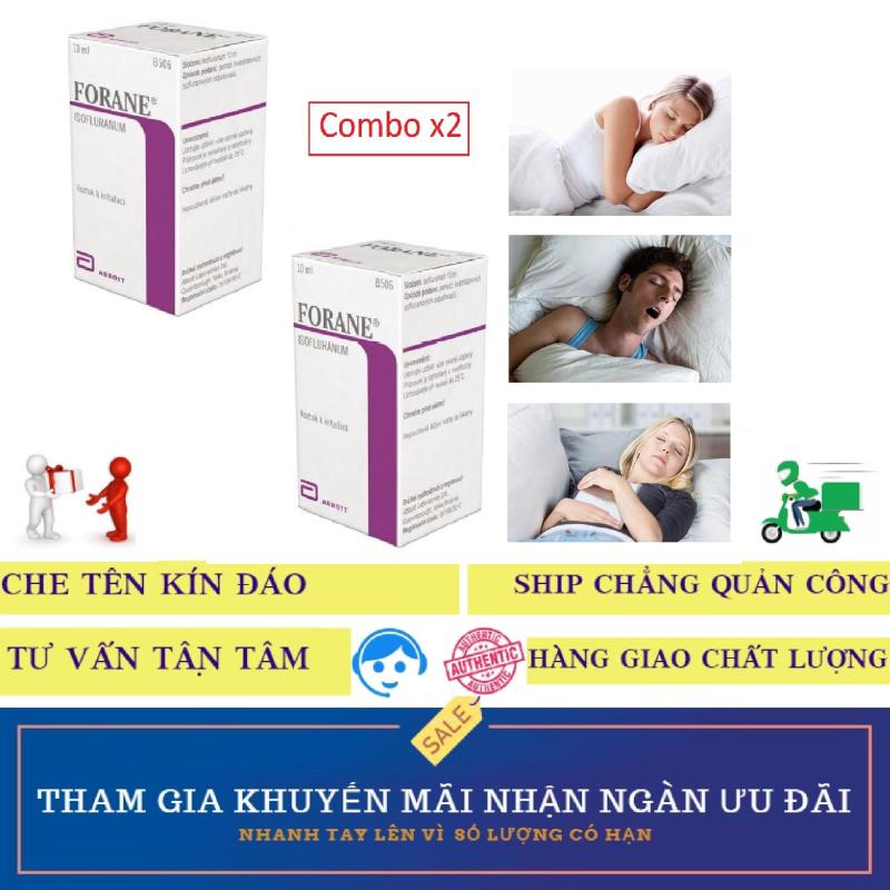 Combo x2 Thuốc chai xịt FORANE hỗ trợ mê giấc ngủ (10ml)