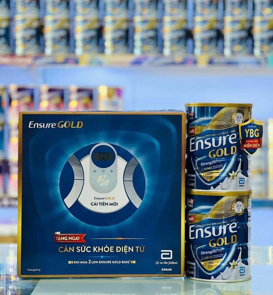 CÂN ENSURE GOLD GLUCENA PEDIASURE