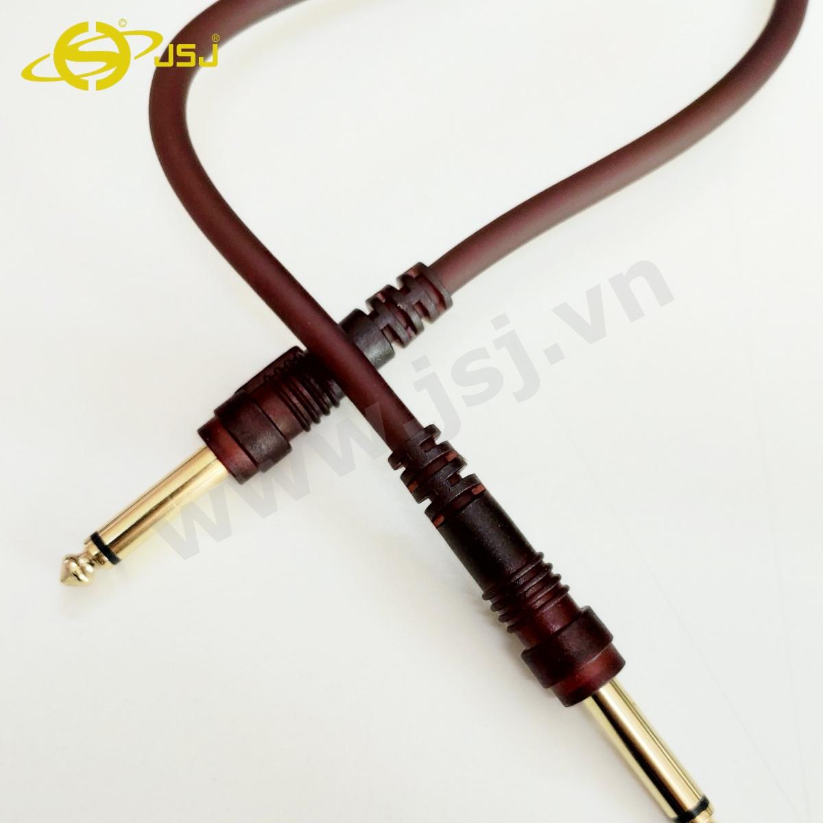 [HCM]Dây 2 Đầu 6 Li ( 6.35 mm )Dài 1m Thẳng JSJ-411 C