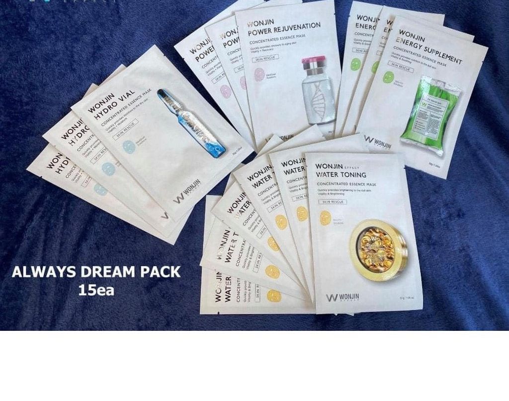 [HCM]Mặt nạ giấy Wonjin Allways Dream New Mask (hộp 15 miếng)