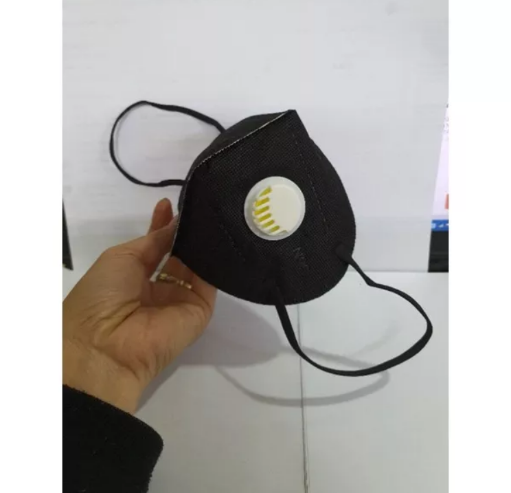Khẩu trang y tế n95 màu đen 5 lớp