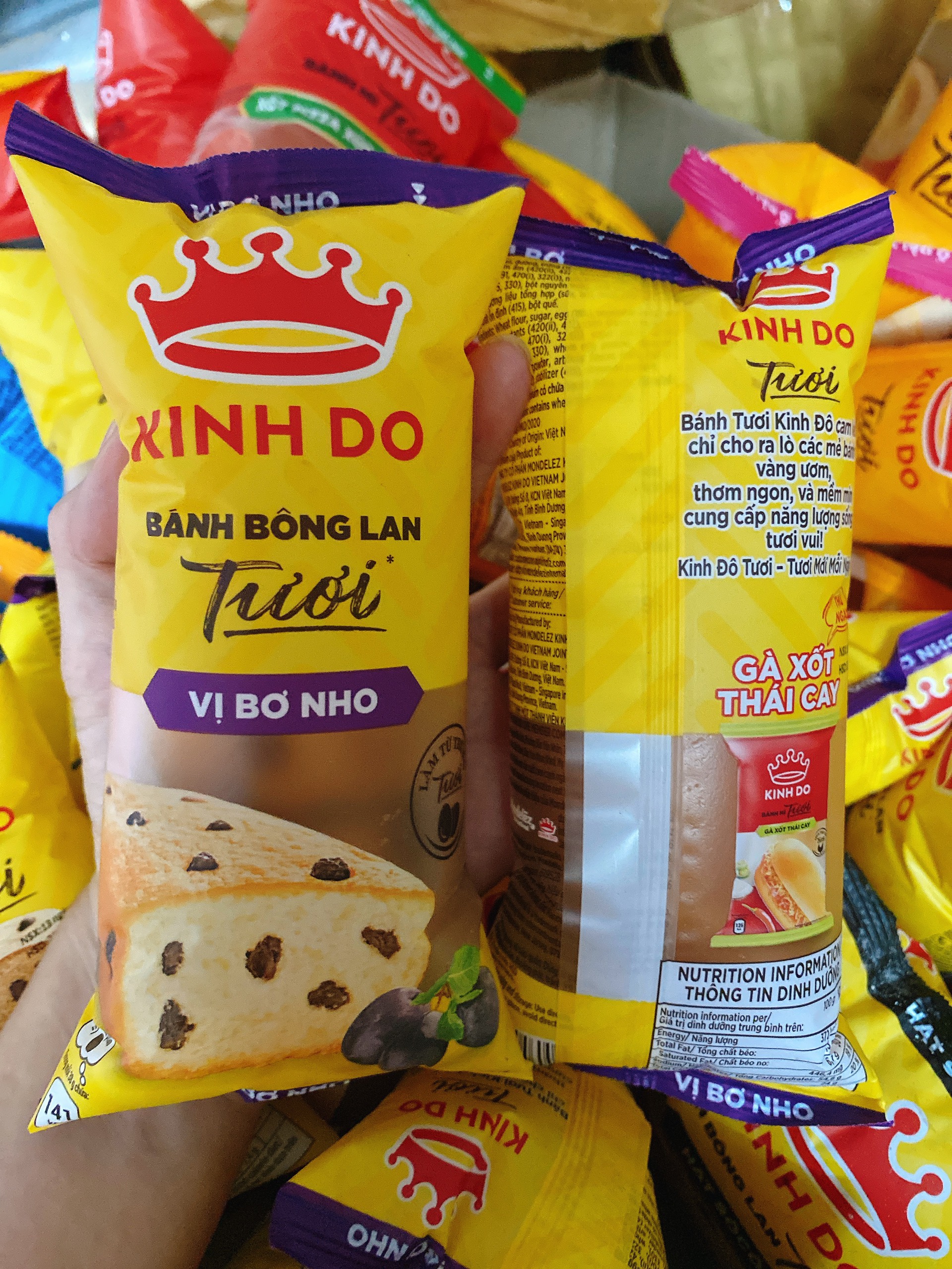 Bánh mì kinh đô các loại ( sandwich-bánh mì-bông lan)
