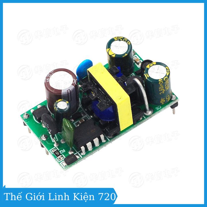 Nguồn xung AC-DC 220VAC - 5VDC 1A 5W