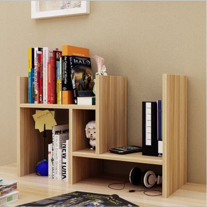 Gía sách kệ sách để bàn bằng gỗ