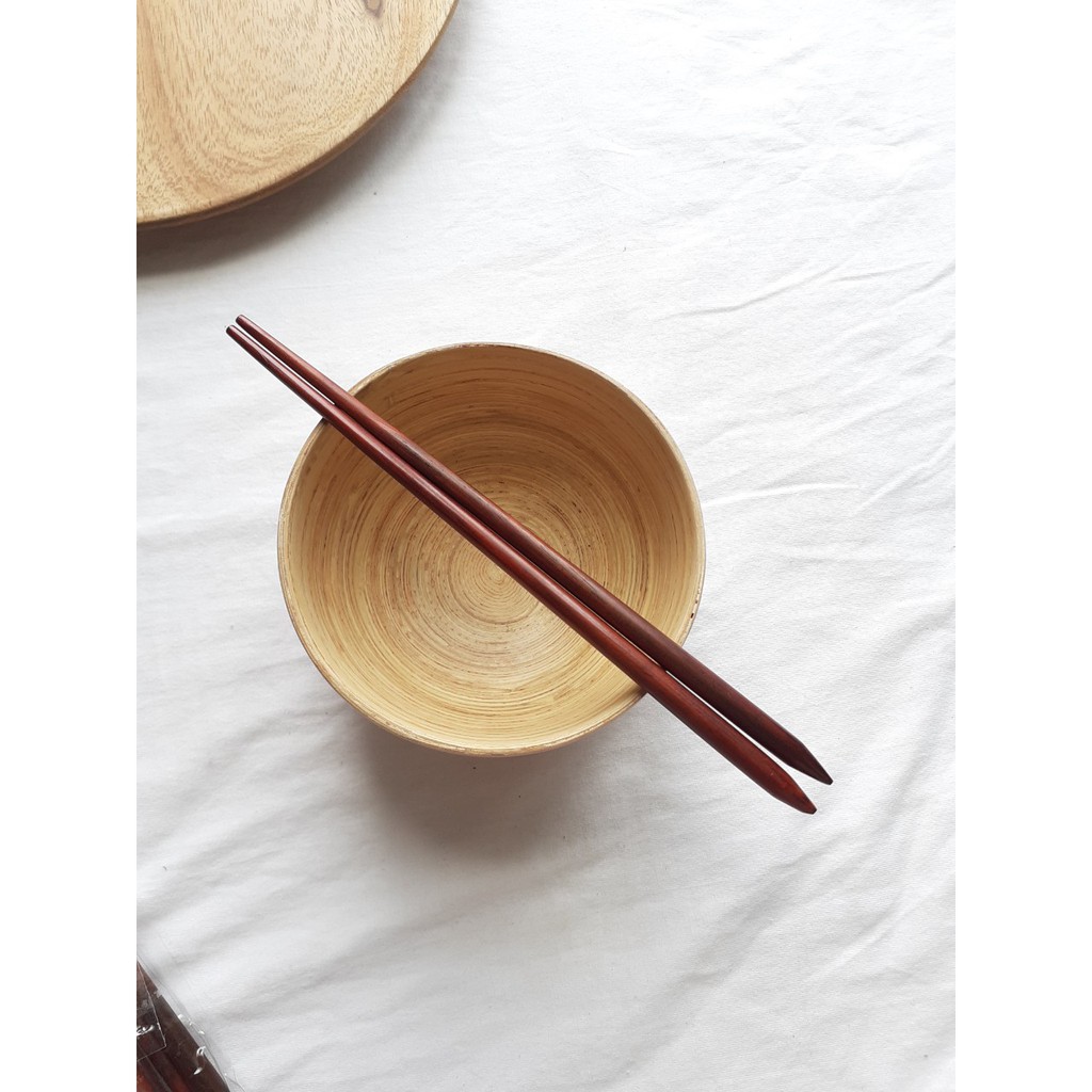Đũa gỗ tập ăn cho trẻ em cao cấp 18cm