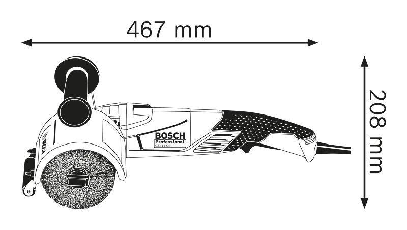 Máy Đánh Bóng Bosch GSI 14 CE + Quà tặng áo mưa trị giá 100.000