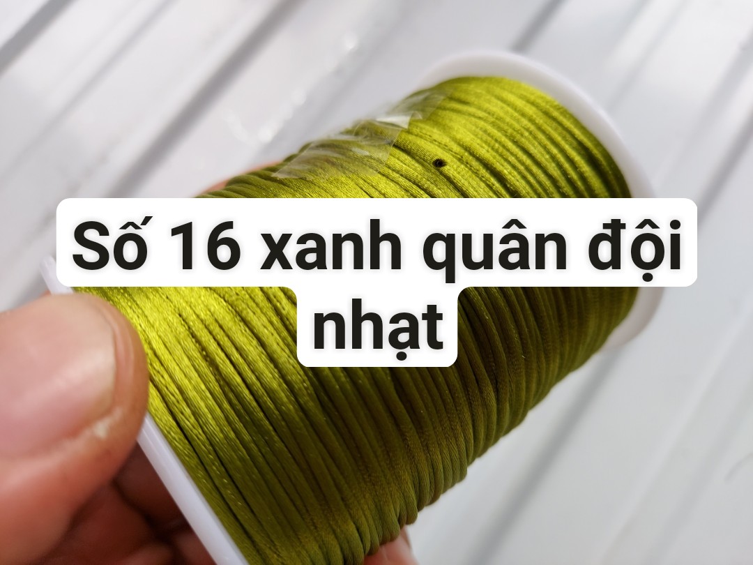 Bán lẻ 5 mét dây tim dày 1.5mm (2/2 bảng màu)