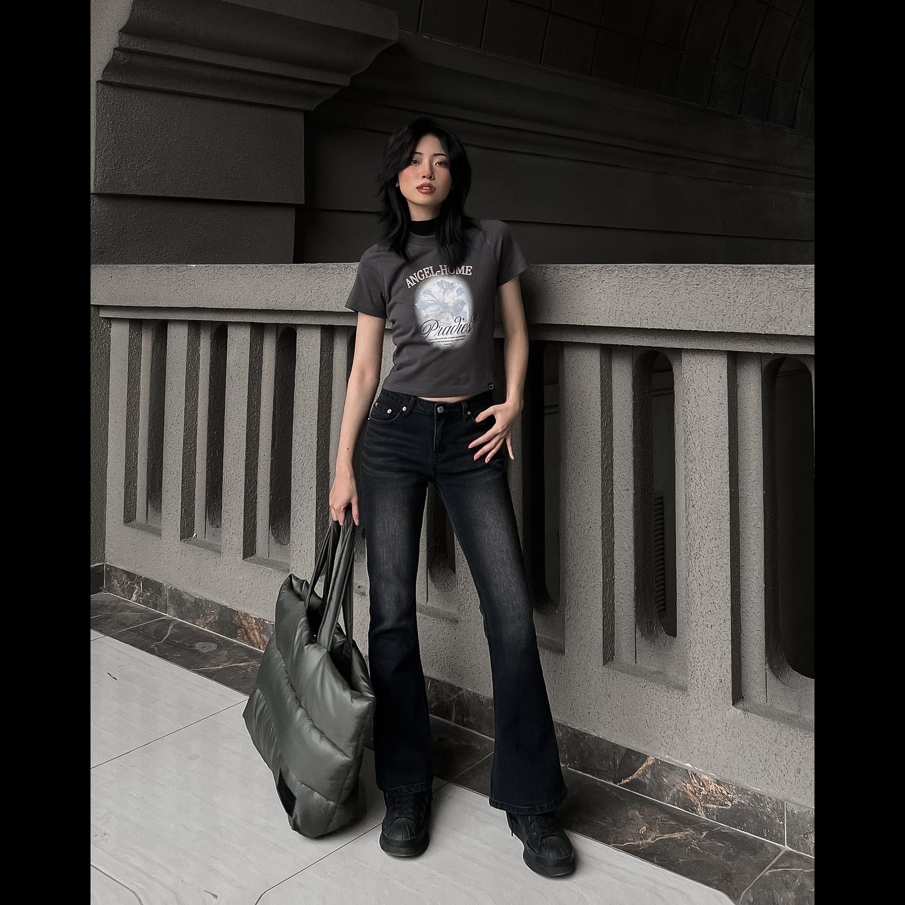 Áo Thun Nữ Babytee PRADIES Single Hibicus